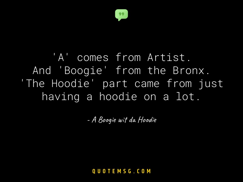 Image of A Boogie wit da Hoodie