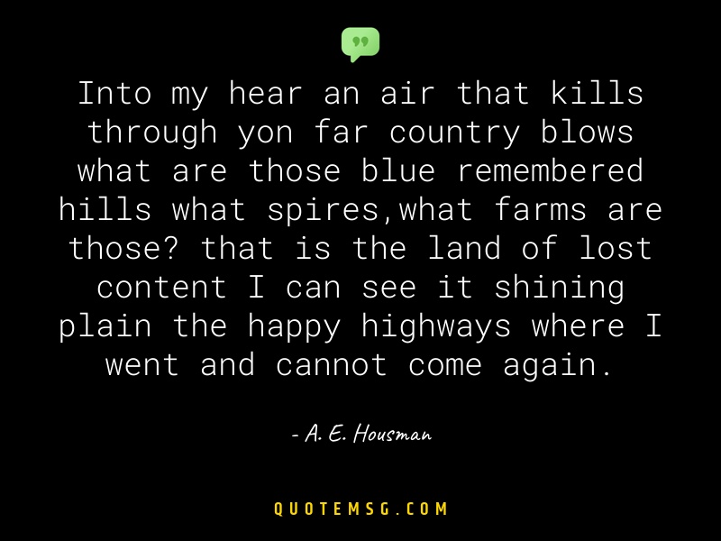 Image of A. E. Housman