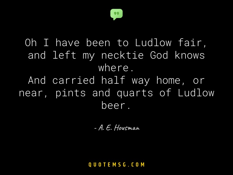 Image of A. E. Housman