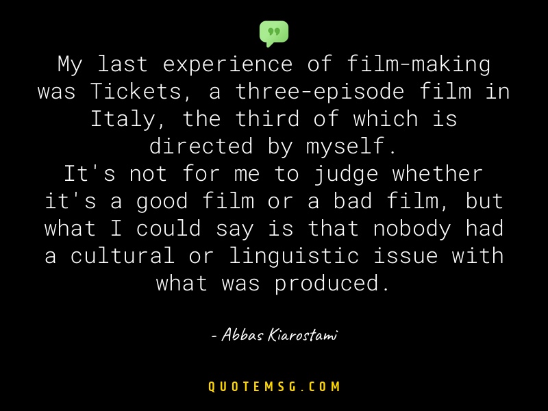 Image of Abbas Kiarostami