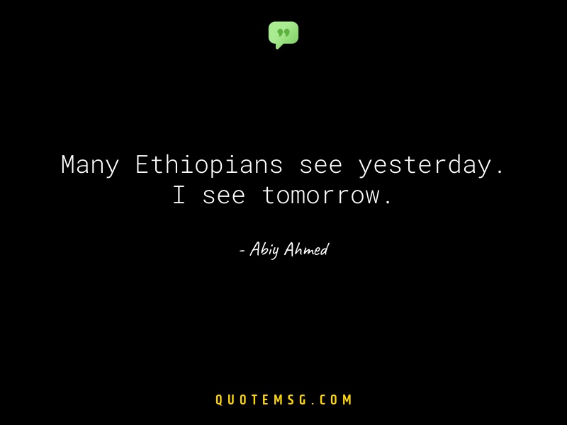 Image of Abiy Ahmed