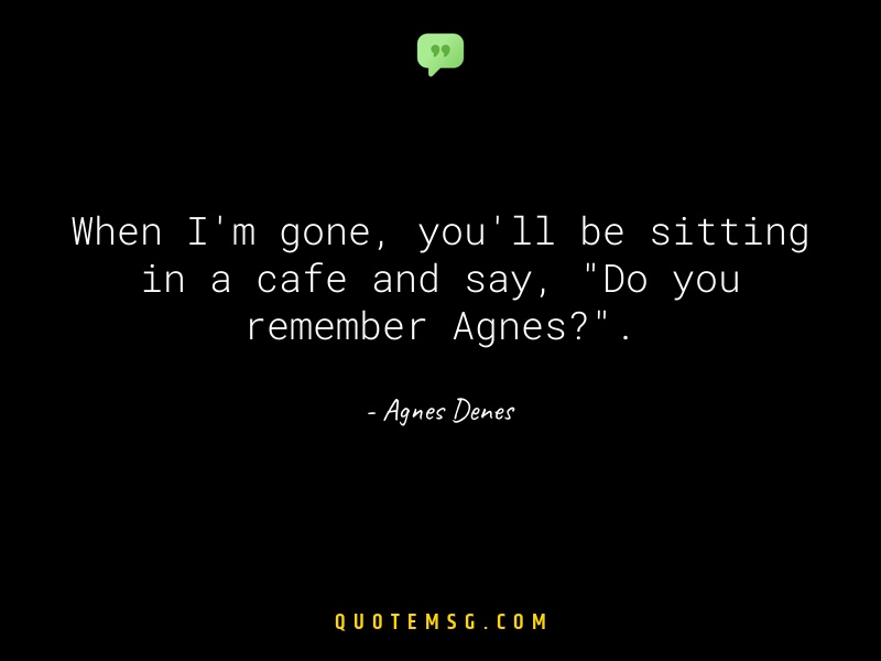 Image of Agnes Denes