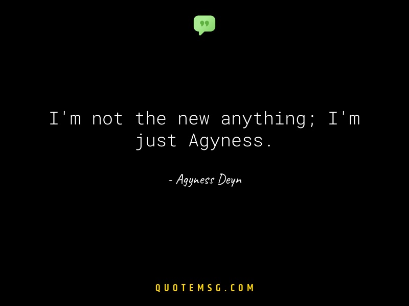 Image of Agyness Deyn