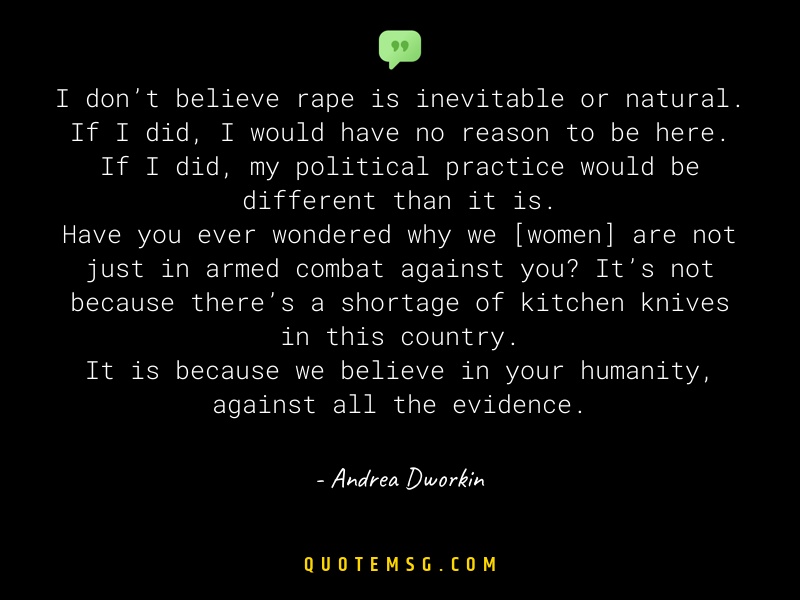 Image of Andrea Dworkin