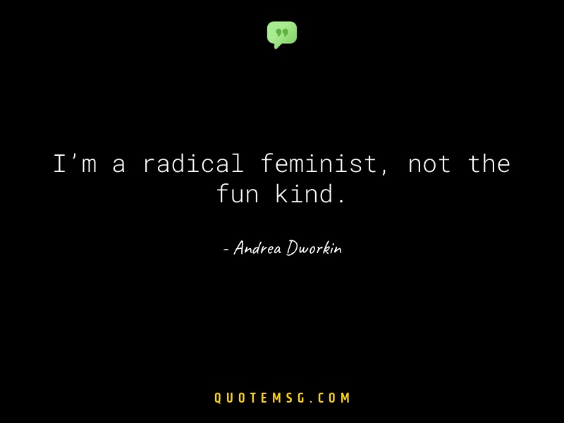 Image of Andrea Dworkin