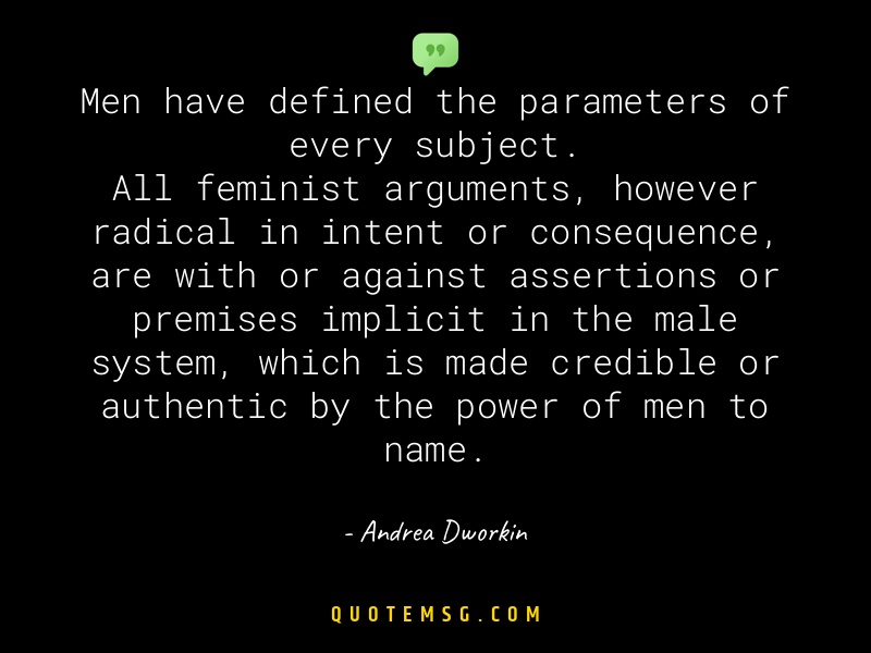 Image of Andrea Dworkin