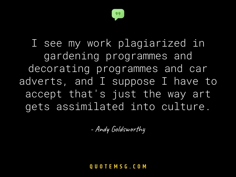 Image of Andy Goldsworthy