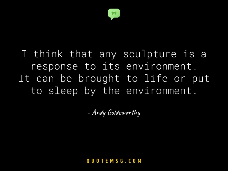 Image of Andy Goldsworthy