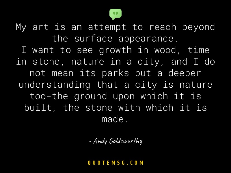 Image of Andy Goldsworthy