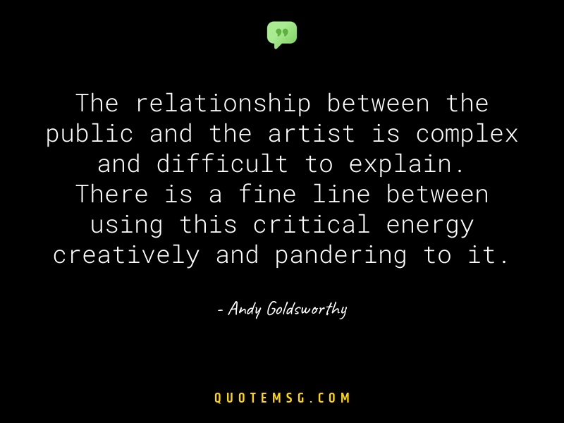 Image of Andy Goldsworthy