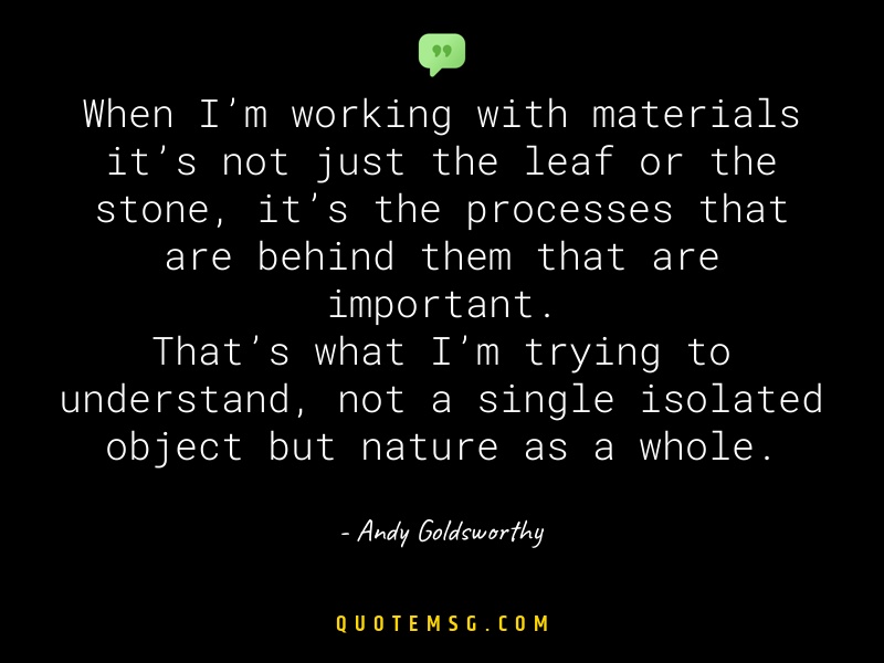 Image of Andy Goldsworthy