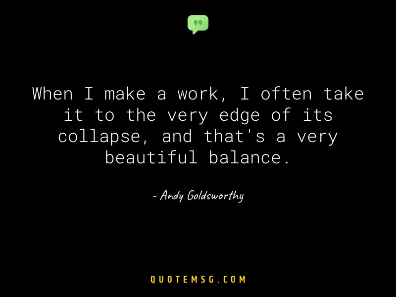 Image of Andy Goldsworthy