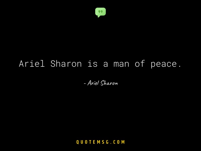 Image of Ariel Sharon