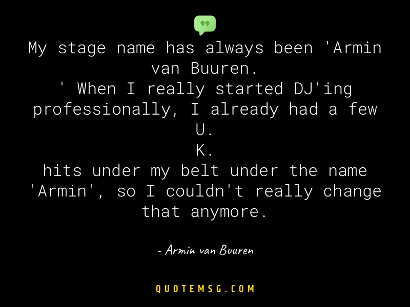 Image of Armin van Buuren