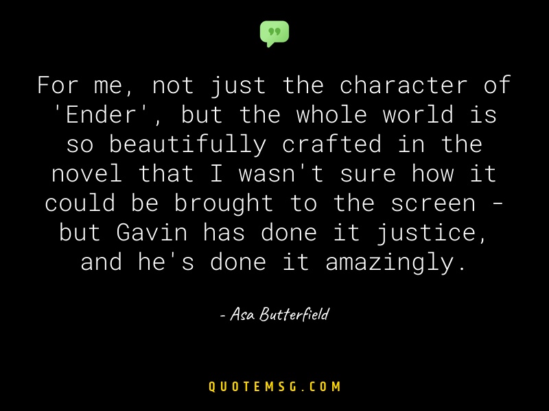 Image of Asa Butterfield