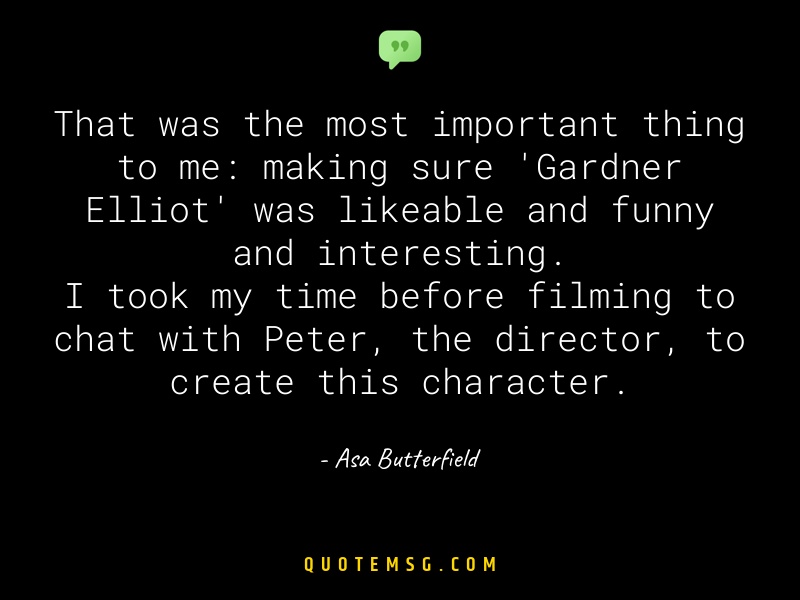 Image of Asa Butterfield