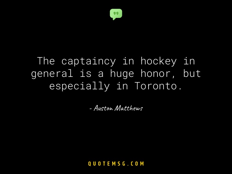 Image of Auston Matthews