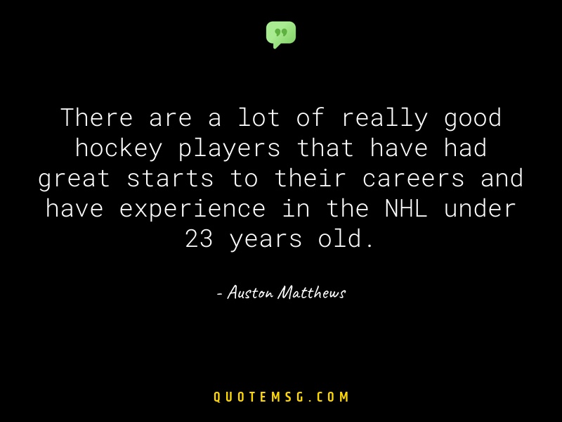 Image of Auston Matthews