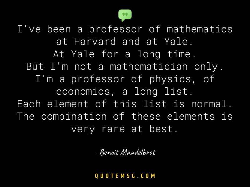 Image of Benoit Mandelbrot