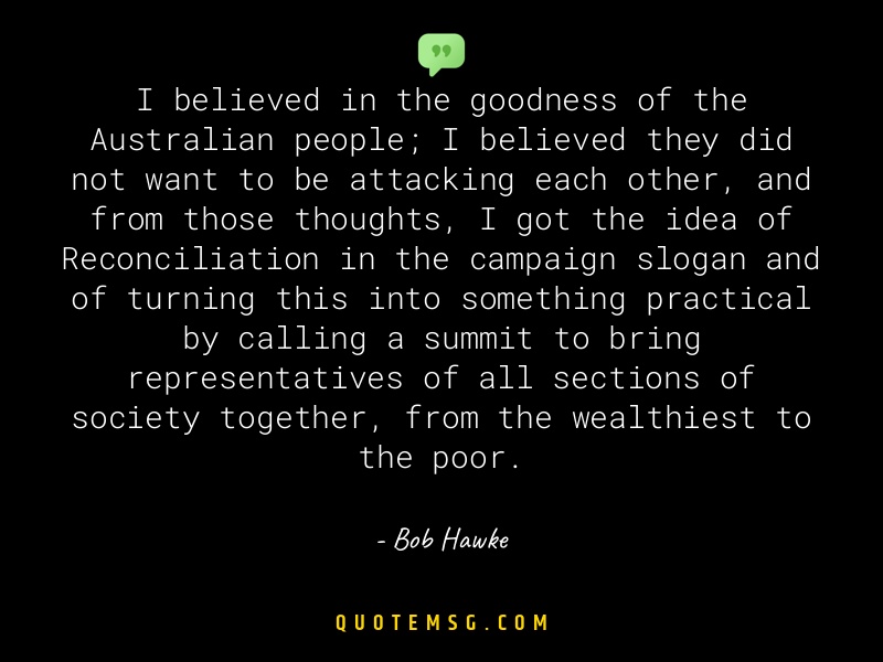 Image of Bob Hawke