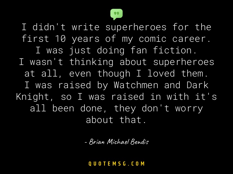 Image of Brian Michael Bendis