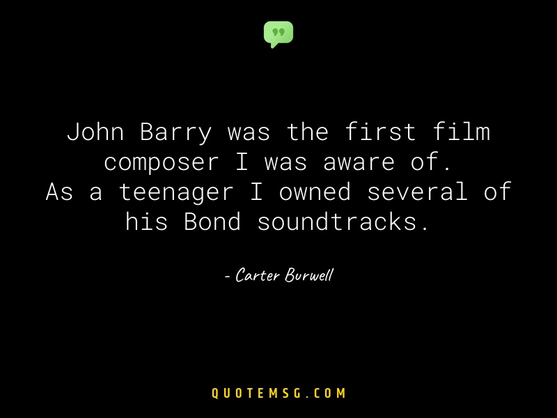 Image of Carter Burwell