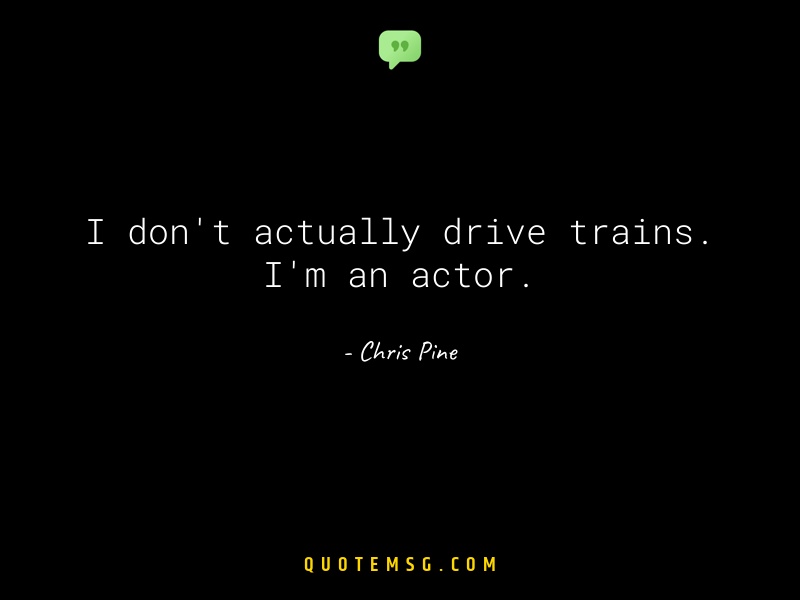 Image of Chris Pine