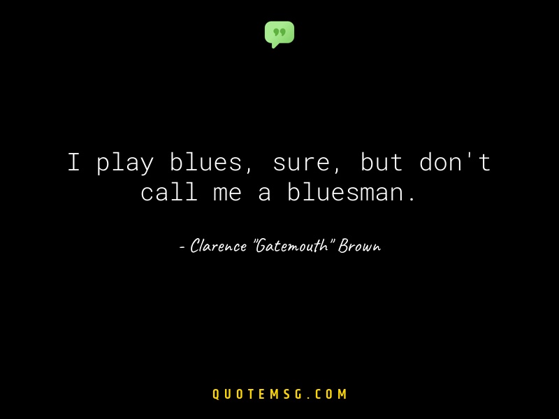 Image of Clarence "Gatemouth" Brown