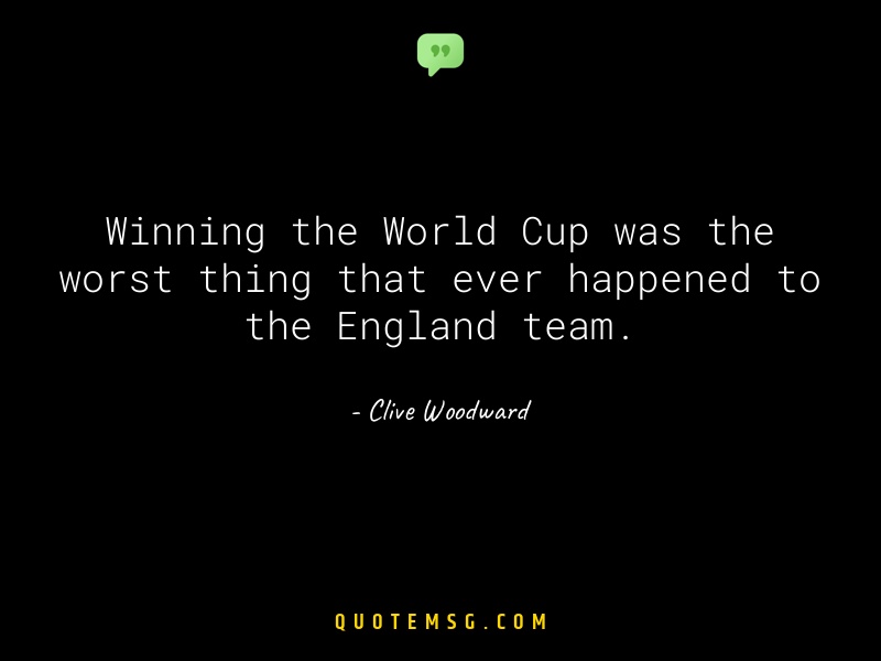 Image of Clive Woodward