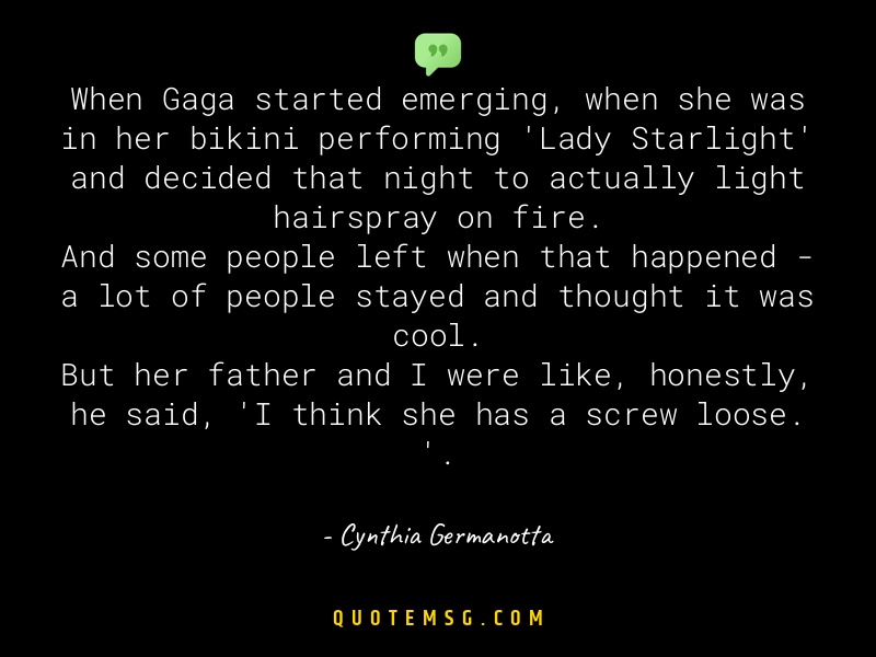 Image of Cynthia Germanotta