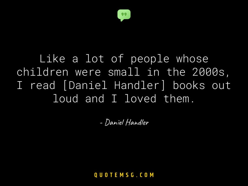 Image of Daniel Handler