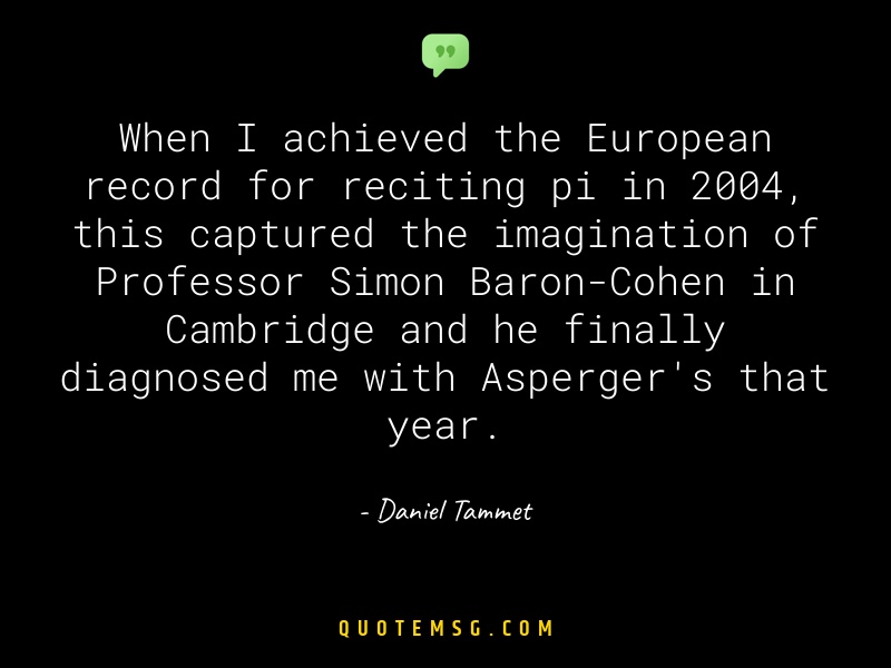 Image of Daniel Tammet