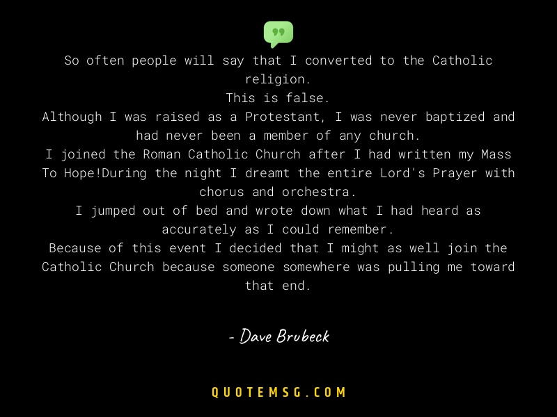 Image of Dave Brubeck