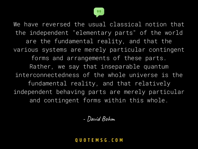 Image of David Bohm