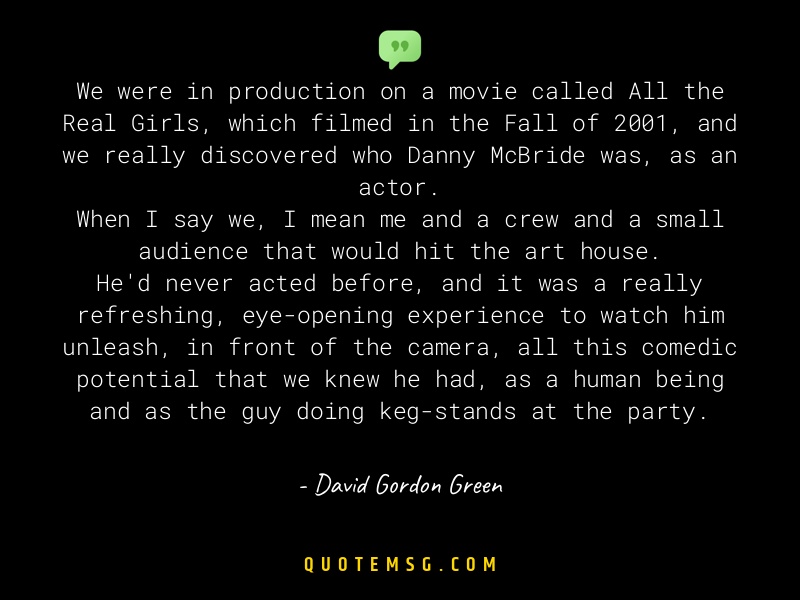 Image of David Gordon Green