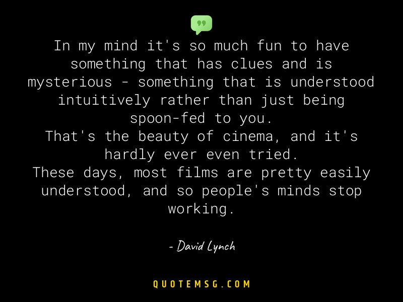 Image of David Lynch