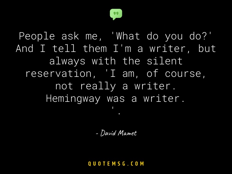 Image of David Mamet