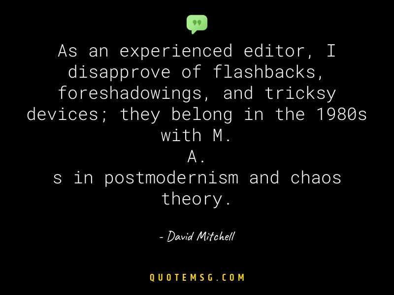 Image of David Mitchell