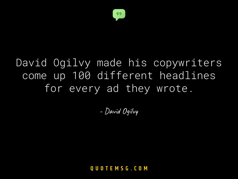 Image of David Ogilvy