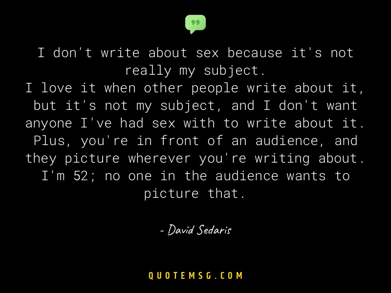 Image of David Sedaris