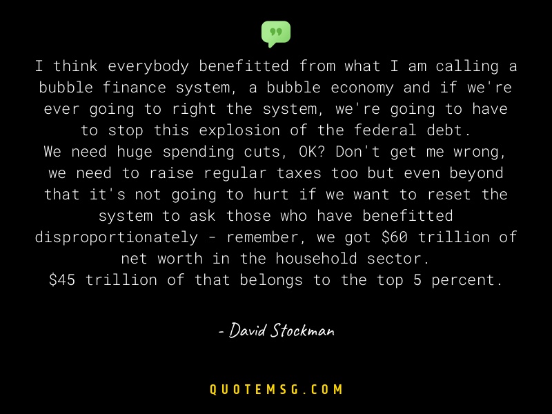 Image of David Stockman