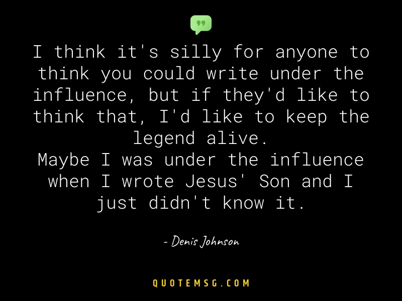 Image of Denis Johnson