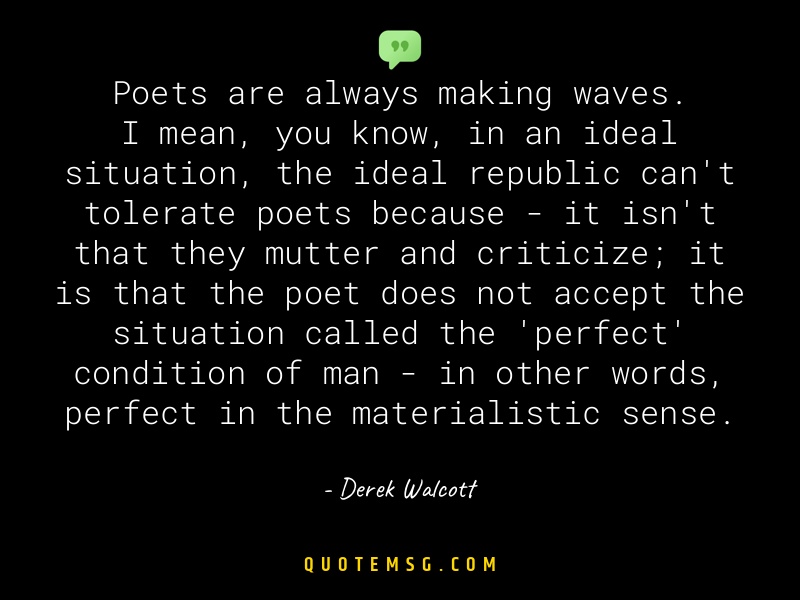 Image of Derek Walcott