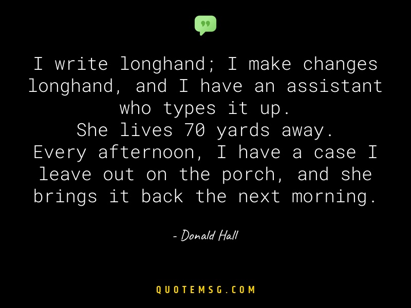 Image of Donald Hall