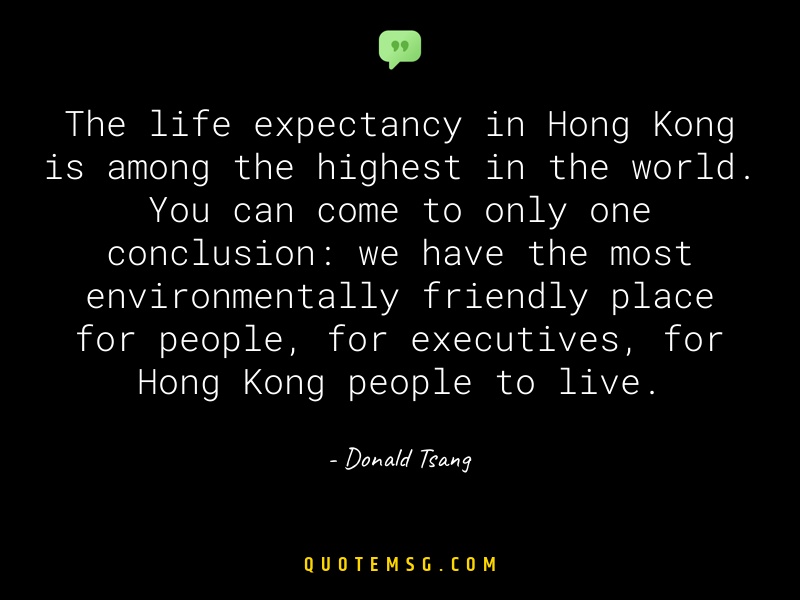 Image of Donald Tsang