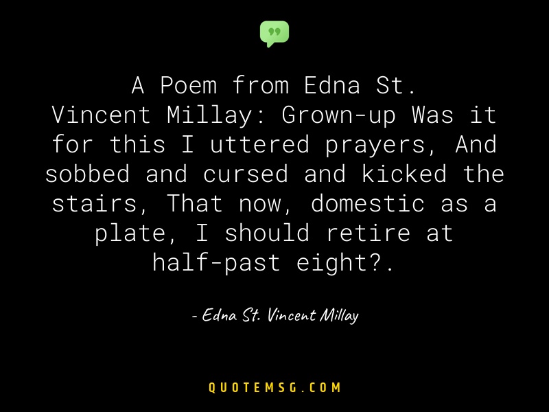 Image of Edna St. Vincent Millay