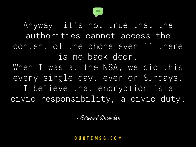 Image of Edward Snowden