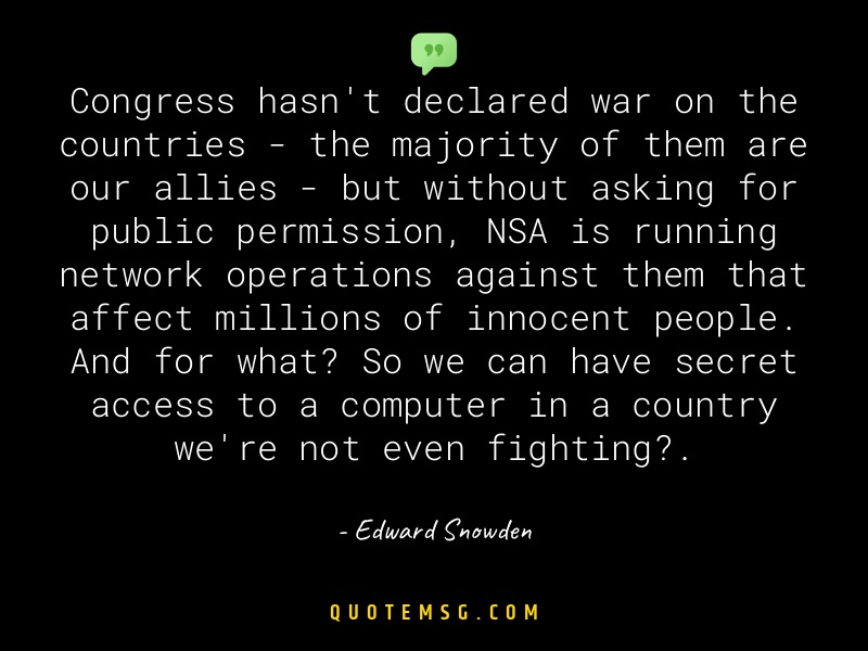 Image of Edward Snowden