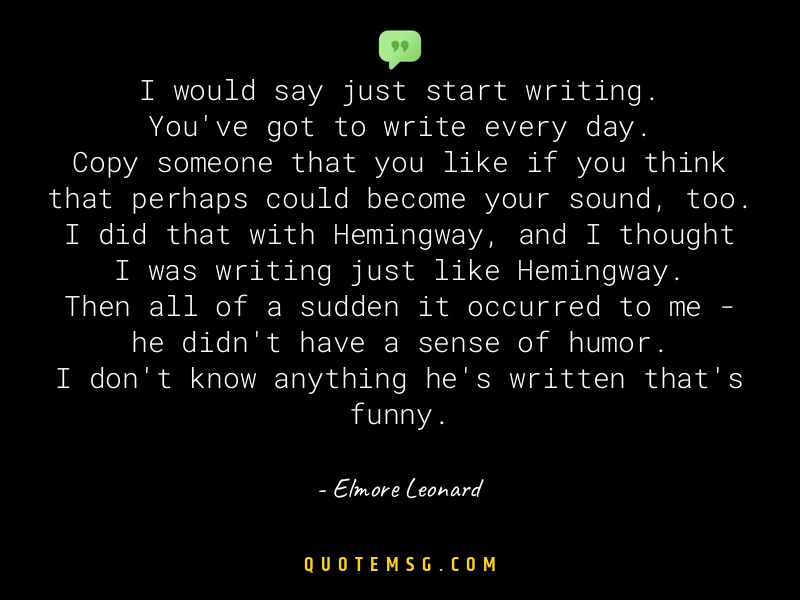 Image of Elmore Leonard