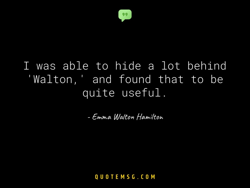 Image of Emma Walton Hamilton